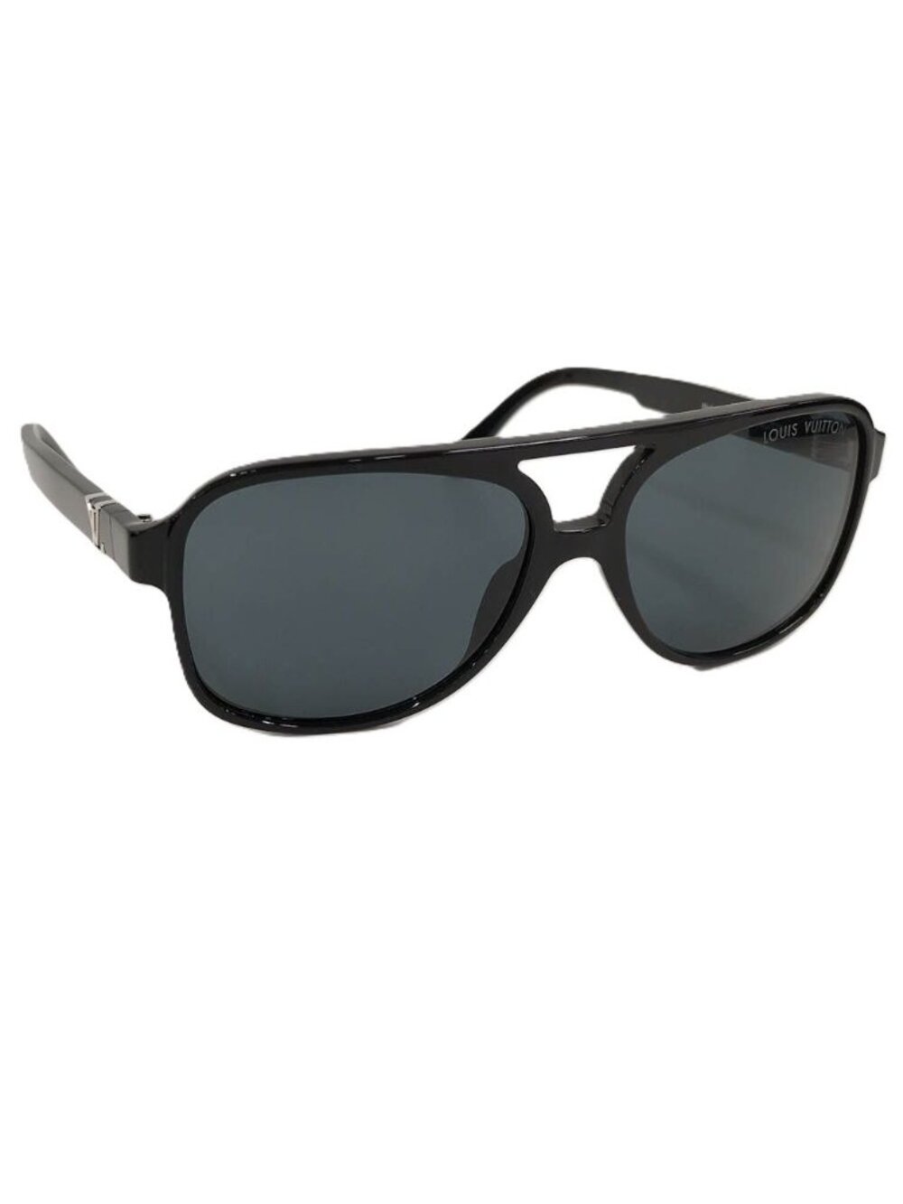 Louis Vuitton Sunglasses LV Hit Pilot Black Eyewear - Picture 1 of 10